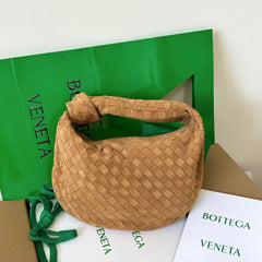 BV TEEN JODIE 36CM BROWN SUEDE LEATHER