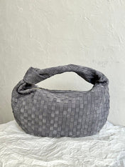 BV SMALL JODIE 48CM GREY SUEDE LEATHER