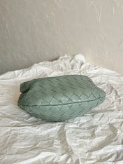 BV MINI JODIE 28CM GREY LAMBSKIN LEATHER