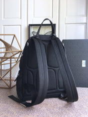 TRIANGLE LOGO BACKPACK 40 IN BLACK RE-NYLON