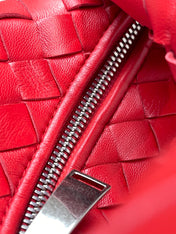 MINI JODIE 27 IN RED LAMBSKIN