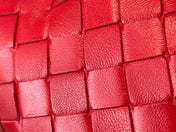 MINI JODIE 27 IN RED LAMBSKIN