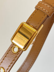 BOBBY EAST-WEST 22 BAG IN CHOCOLATE BROWN CALFSKIN