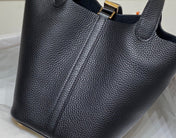 picotin lock 18 black togo ghw