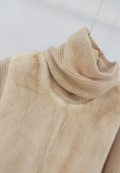 LP SHORT-SLEEVE TURTLENECK SWEATER STYLE 91