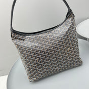 HOBO BOHÈME 34 IN BLACK GOYARDINE CANVAS AND CALFSKIN