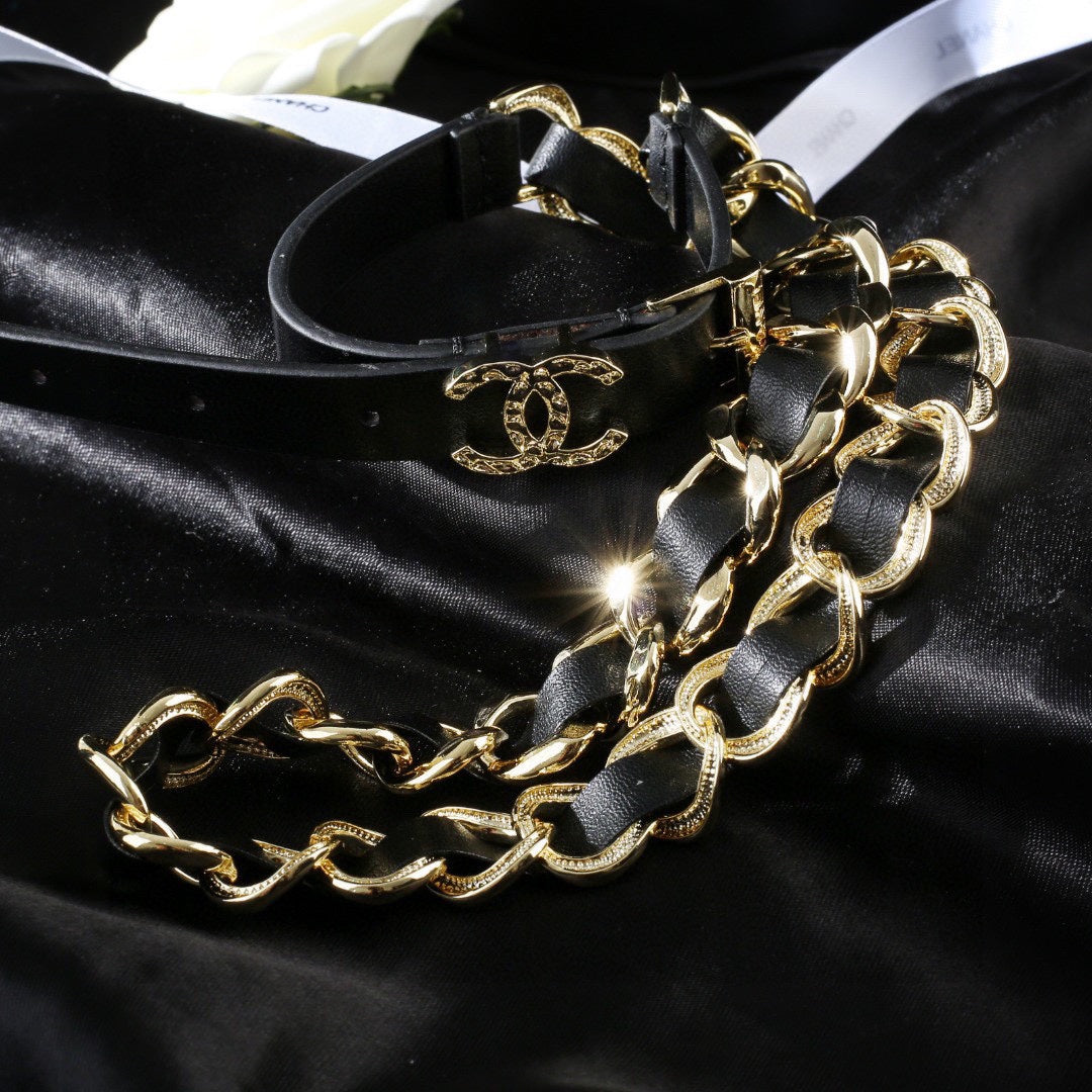 CHANEL 25S CHAIN BELT 610437