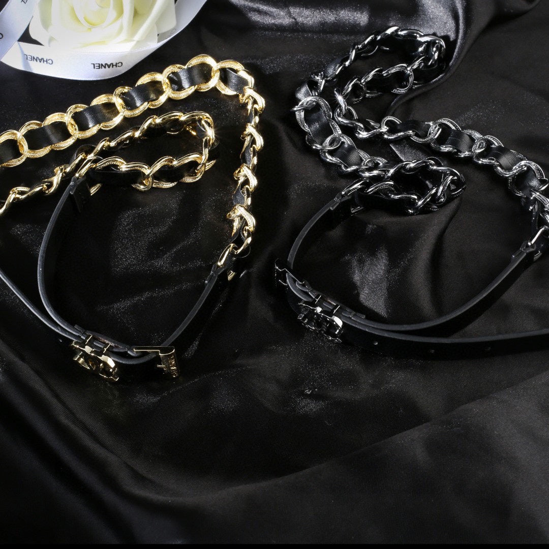 CHANEL 25S CHAIN BELT 610437
