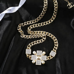 CHANEL 25S CHAIN BELT IN GOLD METAL 614478