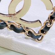 CHANEL 26S BELT 30 MM IN WHITE CALFSKIN 658420