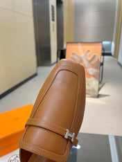 GROUPIE MULE TAWNY LAMBSKIN