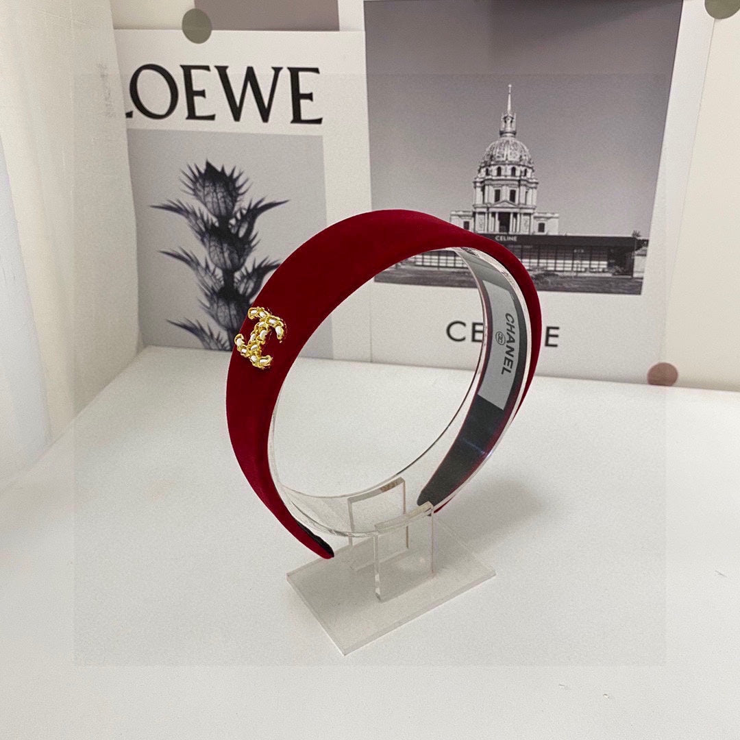 RUBY RED VELVET HAIRBAND 832222