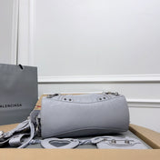 NEO CAGOLE 26 IN GREY LAMBSKIN