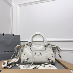 NEO CAGOLE 26 IN WHITE LAMBSKIN