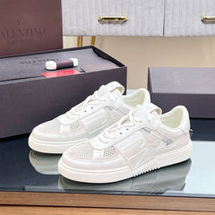 VALENTINO 25S GARAVANI VL7N SNEAKERS IN WHITE LAMBSKIN