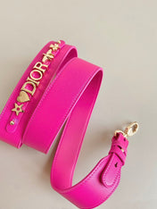 MEDIUM LADY 20 HANDBAG IN HOT PINK LAMBSKIN