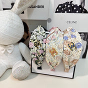 COLORFUL FLOWER FABRIC HAIRBAND 877038