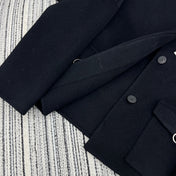 HERMES 25S SHORT REVERSIBLE CASHMERE COAT 254