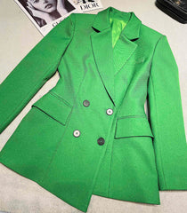 BURBERRY 25S DOUBLE-BREASTED BLAZER 0049