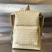 BACKPACK 42 IN BEIGE CALFSKIN