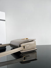 TRIOMPHE TEEN 18 GREY COWHIDE