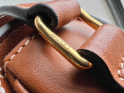 TRIOMPHE TEEN 18 CINNAMON BROWN COWHIDE