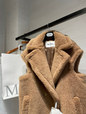 MAX MARA 25S SLEEVELESS TEDDY VEST 89550