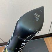 BALMAIN 26S HIGH-TOP BOOTS 105 MM IN BLACK AND WHITE FLYKNIT STYLE 5