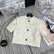 DIOR 25S CROPPED JACQUARD JACKET 795