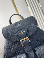 BACKUP BACKPACK 22 IN BLACK MONOGRAM EMPREINTE LEATHER