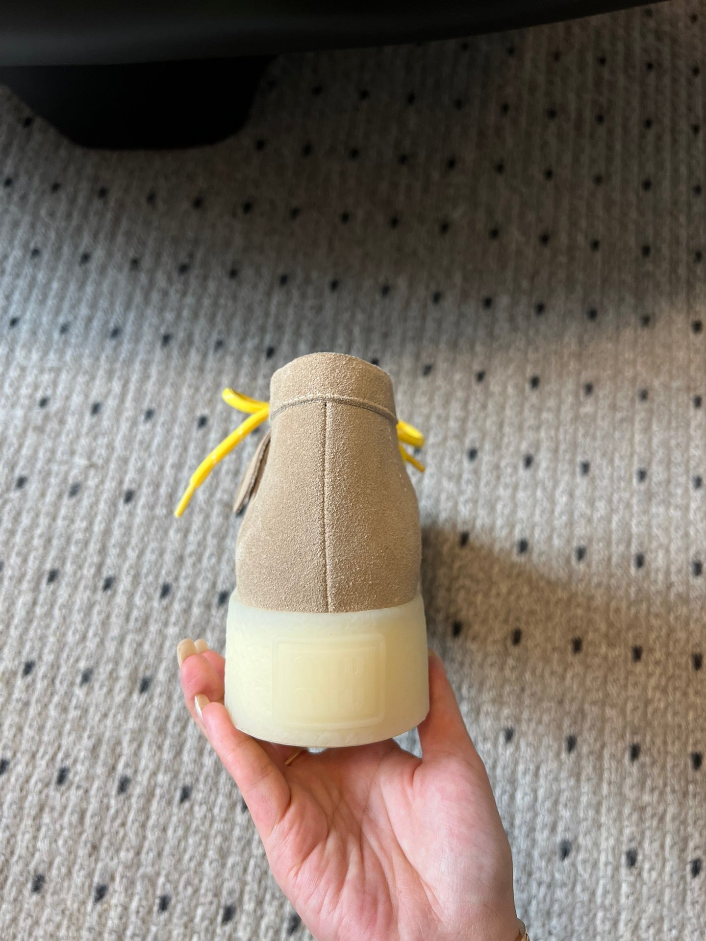 MIUMIU 26S CHUKKA BOOTS IN LIGHT BROWN SUEDE