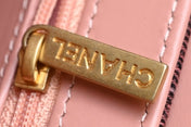 CHANEL 25S KELLY 19 CM IN WINE RED TWEED WITH GOLD HARDWARE