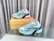 B44 BLADE SNEAKER POWDER BLUE TECHNICAL MESH AND TECHNICAL FABRIC