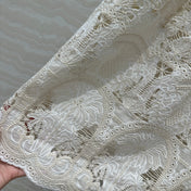 VALENTINO LONG SKIRT WITH LACE TRIM 261434