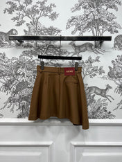 LW 25S PLEATED MINI SKIRT 265621