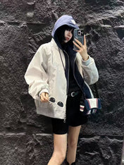 CHANEL 25S HOODED ZIP JACKET 382