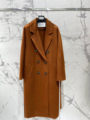 MAX MARA 25S DOUBLE-BREASTED WOOL COAT 213