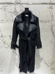 YSL 25S BELTED COAT STYLE 12