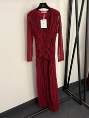 DIOR 25S LONG-SLEEVE MESH DRESS 822