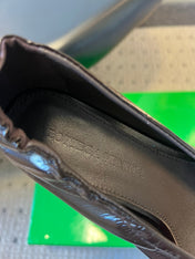 BOTTEGA VENETA 26S HIGH HEELS 40 MM IN DARK BROWN CALFSKIN