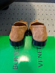 BOTTEGA VENETA 26S LOAFERS IN BROWN SUEDE
