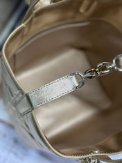 DIOR 26S TOUJOURS BAG 23 IN GOLD CALFSKIN