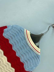 GUCCI 26S SHORT-SLEEVE KNIT T-SHIRT 498