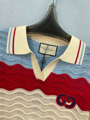 GUCCI 26S SHORT-SLEEVE KNIT T-SHIRT 498