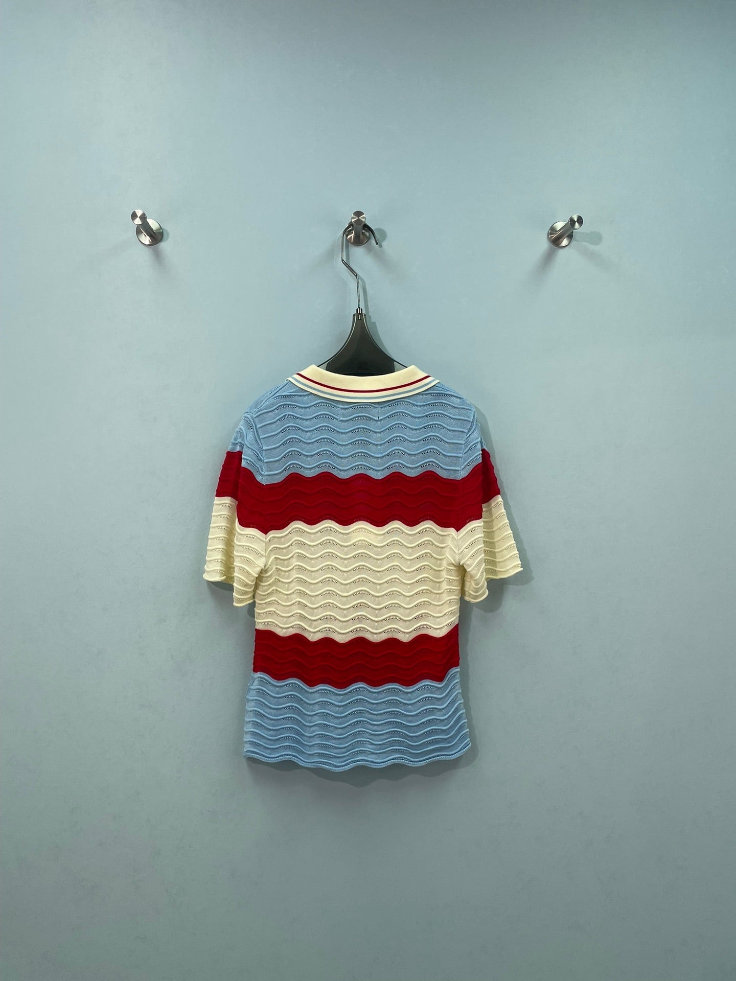 GUCCI 26S SHORT-SLEEVE KNIT T-SHIRT 498