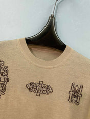 HERMES 26S SHORT-SLEEVE KNIT TOP 724