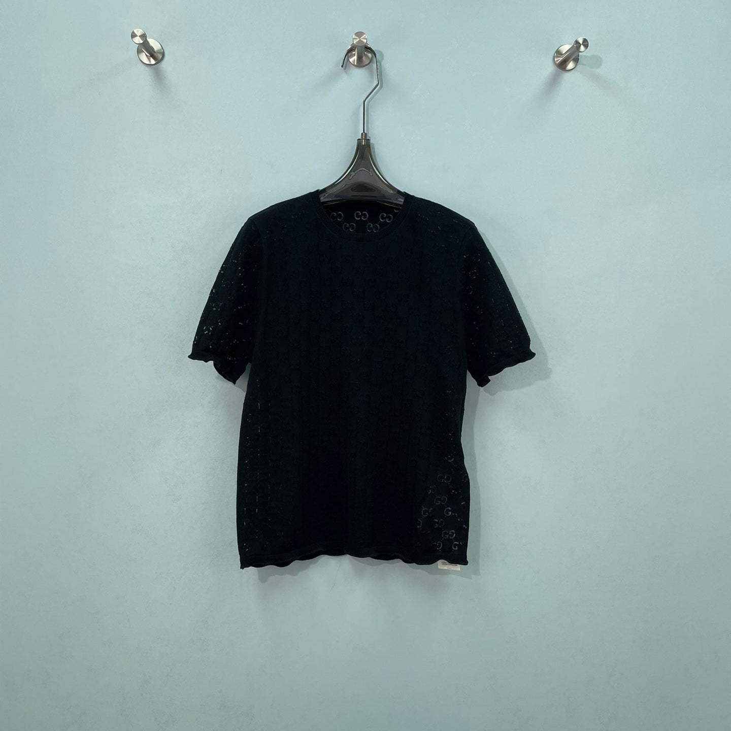 GUCCI 26S SHORT-SLEEVE KNIT T-SHIRT 456