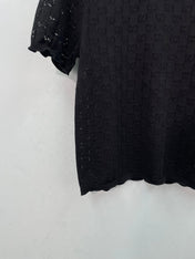 GUCCI 26S SHORT-SLEEVE KNIT T-SHIRT 456