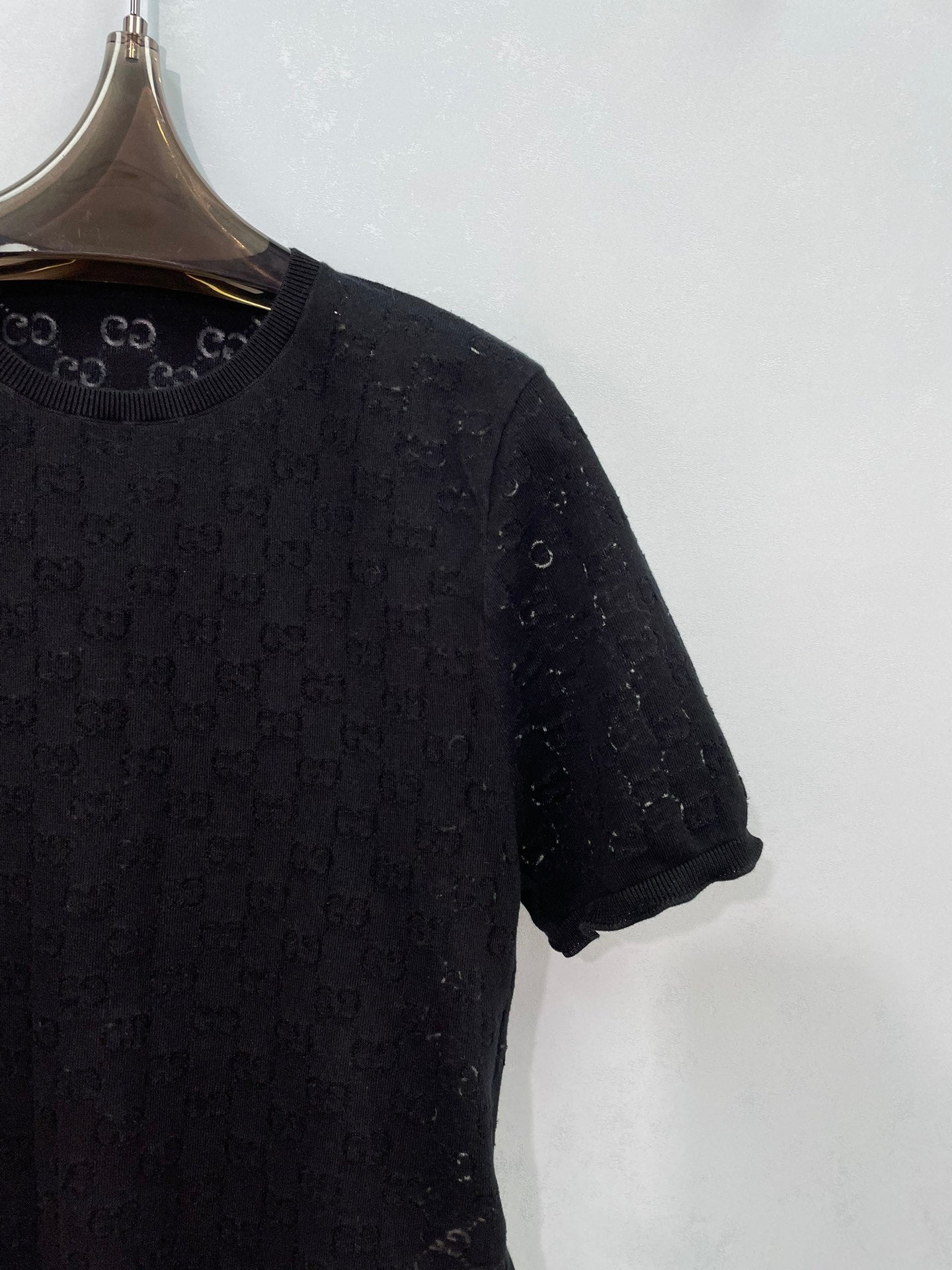 GUCCI 26S SHORT-SLEEVE KNIT T-SHIRT 456
