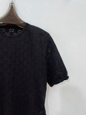 GUCCI 26S SHORT-SLEEVE KNIT T-SHIRT 456